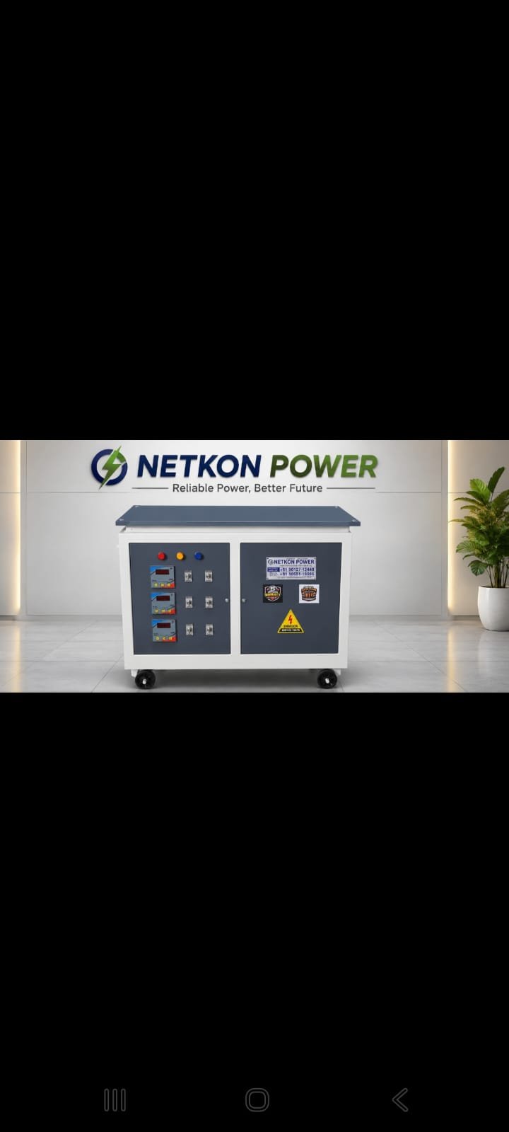 Showroom-ready NETKON branded stabilizer